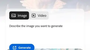 Capture d'écran de Adobe Firefly 6
