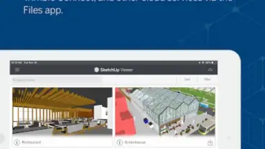 Capture d'écran de SketchUp Viewer 6