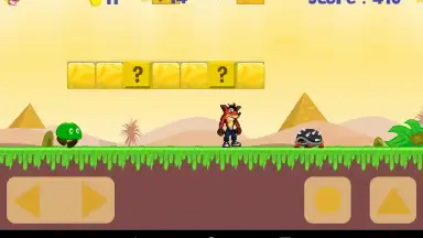 Capture d'écran de Crash World Bandicot 4