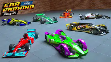 Capture d'écran de Modern Car Parking Car Driving Games 3
