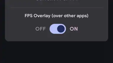 Capture d'écran de Vivo/IQOO Fps unlocker 1