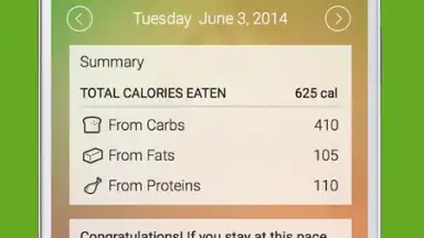 Capture d'écran de My Diet Diary Calorie Counter 5