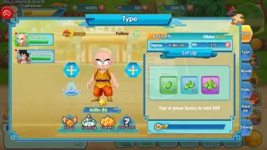 Capture d'écran de Dragon Ball: Fusion Fighter 2