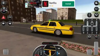 Capture d'écran de Taxi Sim 2016 1