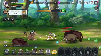 Capture d'écran de Legendary Master Idle 1