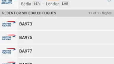 Capture d'écran de Flightradar24 3
