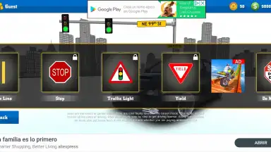 Capture d'écran de City Driving School Simulator 3