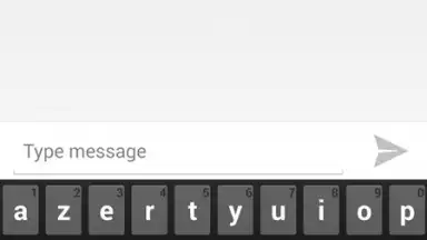 Capture d'écran de SMS Messaging (AOSP) 1
