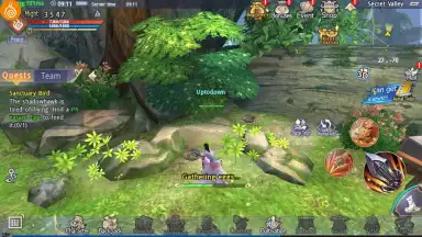 Capture d'écran de Sword of Shadows 1