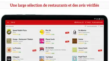 Capture d'écran de ALLO RESTO 3