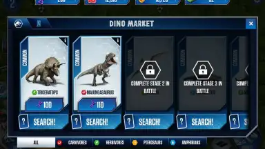 Capture d'écran de Jurassic World: The Game 7