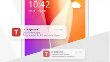 Capture d'écran de Le Télégramme 1