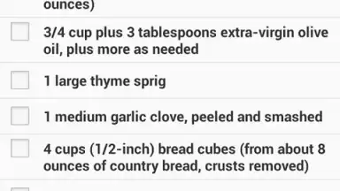 Capture d'écran de Recipes & Nutrition 14
