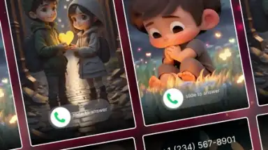 Capture d'écran de iOS Call Screen Themes - iOS Caller Themes 1
