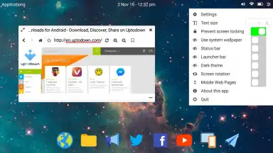Capture d'écran de Leena Desktop UI 3