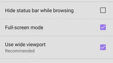Capture d'écran de Light Browser 4