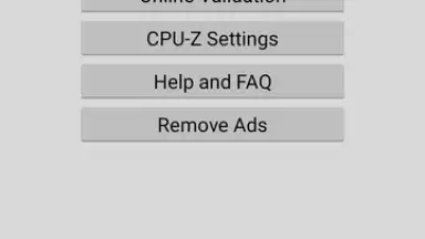 Capture d'écran de CPU-Z 10