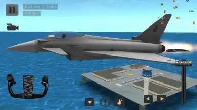 Capture d'écran de Flight Simulator 4
