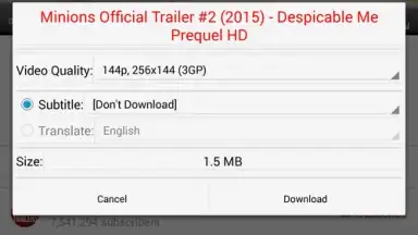 Capture d'écran de OGYouTube 2