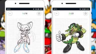 Capture d'écran de How To Draw The Blue Hedgehog 1