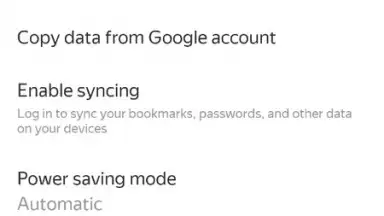 Capture d'écran de Yandex Browser 17