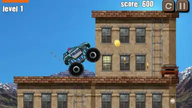 Capture d'écran de Police Monster Truck 2
