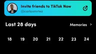Capture d'écran de TikTok Now 5
