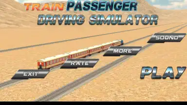 Capture d'écran de Train Passenger Driving Simulator 1