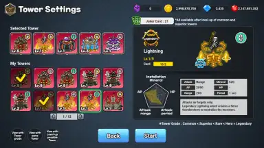 Capture d'écran de Gold tower defence M 4