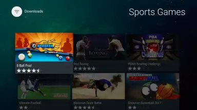 Capture d'écran de Aptoide TV 5