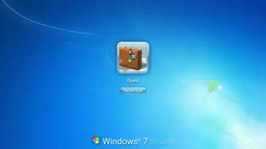 Capture d'écran de Win7 Simu 3