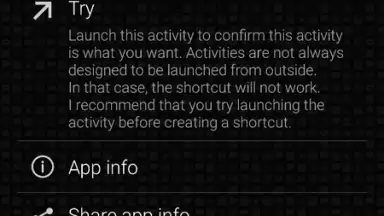 Capture d'écran de QuickShortcutMaker 16