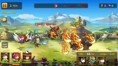 Capture d'écran de Brave Cross 9