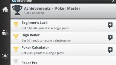 Capture d'écran de Poker Master 3