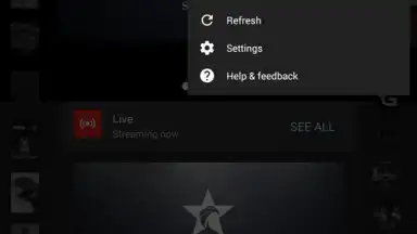 Capture d'écran de YouTube Gaming 6