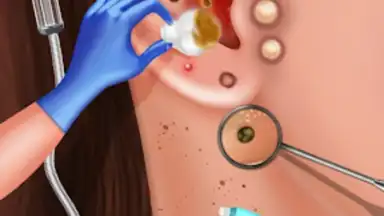 Capture d'écran de ASMR Doctor Game: Makeup Salon 2