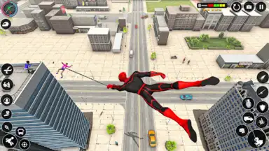 Capture d'écran de Spider Rope Hero - Crime Game 3