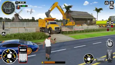 Capture d'écran de Excavator Truck Simulator Game 7