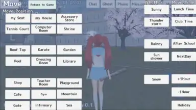 Capture d'écran de School Girls Simulator 3