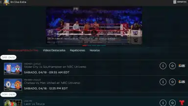 Capture d'écran de Telemundo Deportes 3