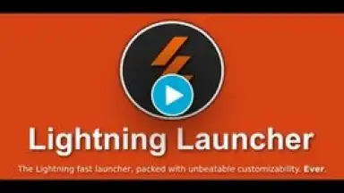 Capture d'écran de Lightning Launcher Trial 1