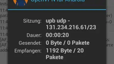 Capture d'écran de OpenVPN 2