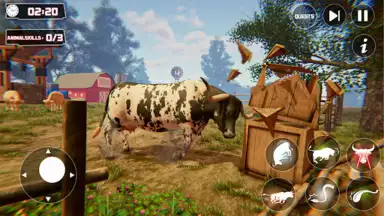 Capture d'écran de Scary Cow Simulator Rampage 4