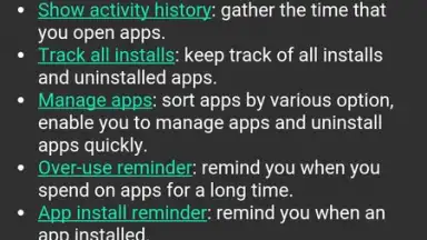 Capture d'écran de App Usage 9