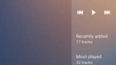 Capture d'écran de Samsung Music 5