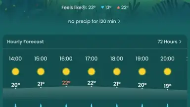 Capture d'écran de Clima – Weather Forecast 1