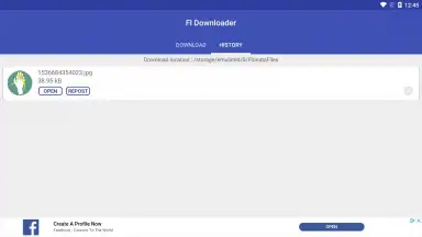 Capture d'écran de Video Downloader for Facebook & Instagram 3