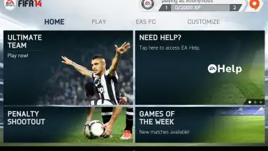 Capture d'écran de FIFA 14 3