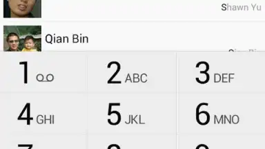 Capture d'écran de ExDialer 1