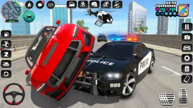 Capture d'écran de Police Thief Games: Cop Sim 2